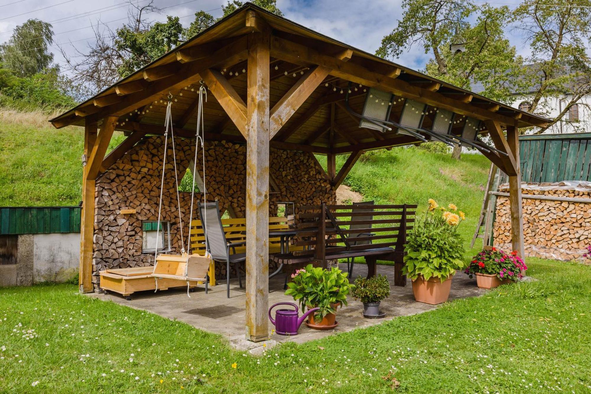 Ferienwohnung Baecher Wiesau エクステリア 写真