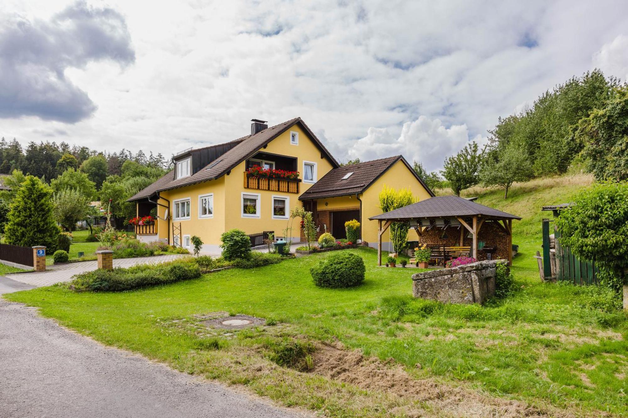 Ferienwohnung Baecher Wiesau エクステリア 写真