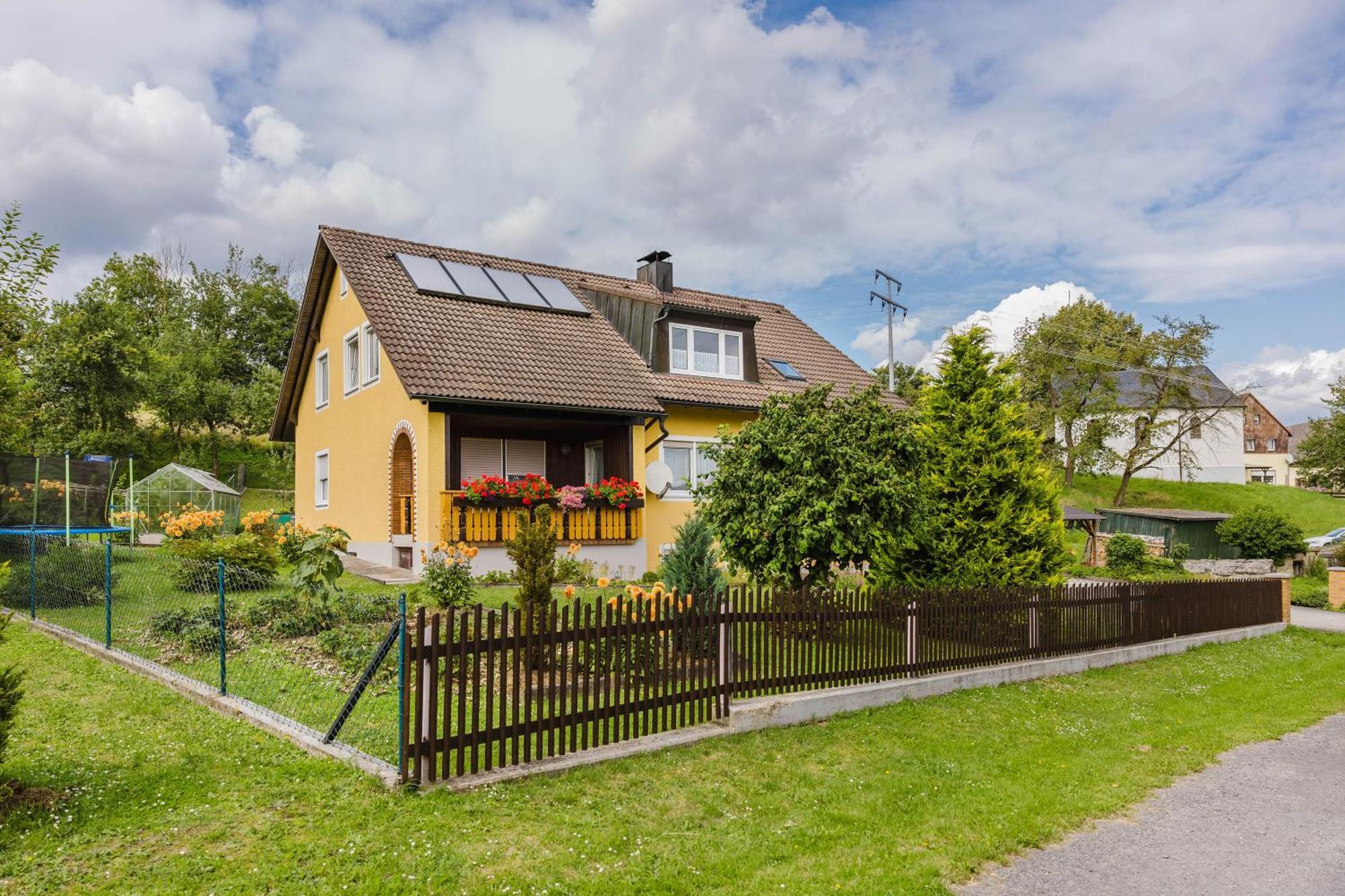 Ferienwohnung Baecher Wiesau エクステリア 写真